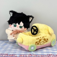 [Cotton Doll-Baby Cars] 10cm 10cm Non-Attribute Baby Clothes Doll Cute Jiikawa Pudding Car Rag Cloth