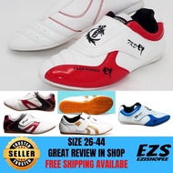 Kasut Sukan Taekwondo Tkd Shoes Pu Leather Sneakers Lelaki Perempuan Men Women Kids Size Sport Shoe 