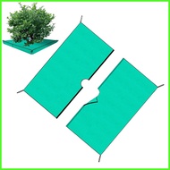 Landscape Pruning Tarp Lawn Fabric Waterproof Heavy Duty Barrier 79 X 79 Inches Blocker Cover for Dr