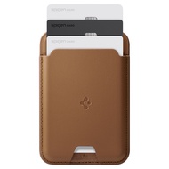 SPIGEN [Valentinus MagFit] แม่เหล็ก MagSafe กระเป๋าเงินใส่บัตรเข้ากันได้กับ IPhones 15 14 13 12/สีดำ