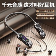 Official Genuine Hanging Neck Type Bluetooth Headset Wireless Long Battery Life Apple vivo Xiaomi OP