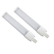 360 G23 2Pc Gx23 6W Tube Smd2835 Cfl13w 2P LE Replacement L165mm/6.5Inch Horizontal Retrofit