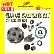 CLUTCH COMPLETE SET HONDA GBO GBOJ GB6 C70 EX90 HONDA BULAT PETAK CLUTCH HOUSING MANGKUK CLUTCH OUTE