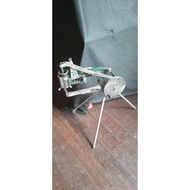 Handcrank shoe patcher sewing machine #mesin jahit #jahit leather #jahit kasut