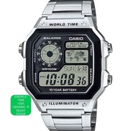 CASIO ORIGINAL AE-1200WHD-1A/AE-1200WHD-1AVDF/AE-1200WHD/AE1200WHD