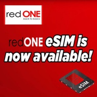 eSIM redONE Postpaid New Registration Unlimited Data Coverage Celcom DiGi Maxis UMobile Onexox Tonew