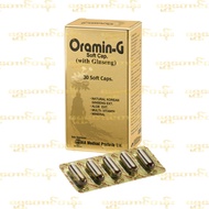 Oramin G Men with Ginseng Capsule အော်ရာမင်း-ဂျီ