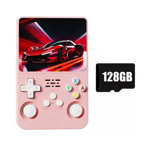 X12A-K36S R36S Portable Pocket Game Player Retro Game Console 3.5 Inch IPS Screen 128GB Linux WIFI F