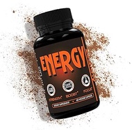 Zealthy Energy - Caffeine Supplement Pills for Boost Focus, Sustain Energy & Remove Brain Fog. Best 