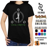 KATUN YOGA CENTER T-SHIRT, WOMEN'S YOGA T-SHIRT, QUALITY COTTON MATERIAL