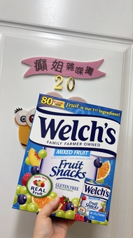 Welch's Mixed Fruit Snacks 80小包