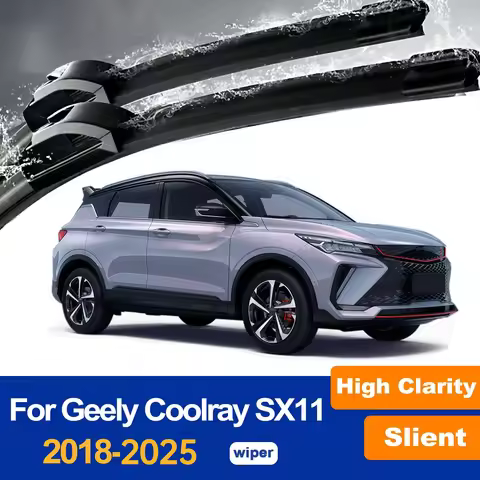 Premium Silicone Rubber Wiper Blades For Geely Coolray SX11 Binyue Bel Gee X50 2018-2025 Streak-Free