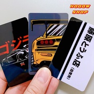 🇸🇬 5.5 INITIAL D EZLINK CARD STICKER / RACING CAR / CAR STICKERS / EZ-LINK CARD / PROMOTION CARD STICKERS / MENS GIFTS 🎁