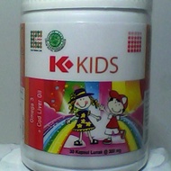 K Kids Minyak Ikan Omega 3 Omega kids -  EXP : 2025 , Vitamin A dan D untuk Anak Original Omega Kids