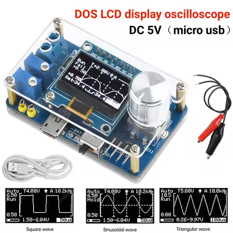 Digital DIY Oscilloscope Kit STC8K8A Microcontroller Electronic Component Soldering Practice Loose P