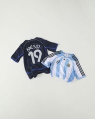 Adidas × Kith × Messi 三方聯名復古球衣