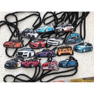 Car keychain and interior deco