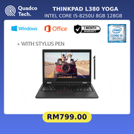 Lenovo ThinkPad L380 Yoga 13.3" 2-in-1 Laptop - Intel Core i5, 8GB RAM, 128GB SSD, Windows 11