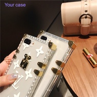 Transparent fashion lanyard iPhone15 15promax 14plus 14pro 6/6S 7/8 6P/6SP 7P/8P X/XS XR XS MAX 12 i