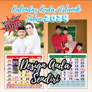 Kalendar Kuda/Islamic 2024 - 10pcs - 3 Hari siap