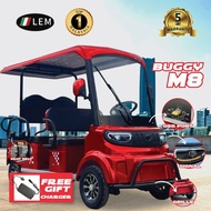 ★LEM★ 2026 M8 ELECTRIC GOLF CAR BUGGY 6 SEATER OFF-ROAD