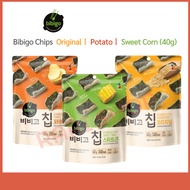 [CJ bibigo]  Bibigo Seaweed Crispy Chip Series (40g) OriginalㅣPotatoㅣSweet Corn