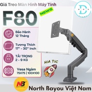[F80] [North Bayou] CONVENIENT MULTI-FUNCTIONAL Monitor MOUNT [17" - 30" Inch] Monitor ARM |