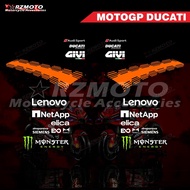 เทปตกแต่งรถมอเตอร์ไซค์ Ducati MotoGP 2025 V4 เสื้อกั๊ก เข็มขัดนิรภัย กระโปรงหลัง ดีไซน์เก๋ไก๋ ป้ายติ