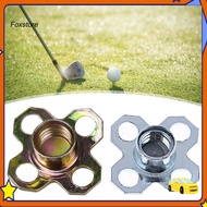 FOX- 10 Pcs Golf Shoe Spikes Replacement Metal Screw Threading Golf Cleats 6mm Dia Golf Spike Tool f