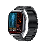 2024 Jam Tangan Pintar ET585 Baharu Pemantauan NFC Asid Urik Badan Lemak Oksigen Denyut Jantung Pang