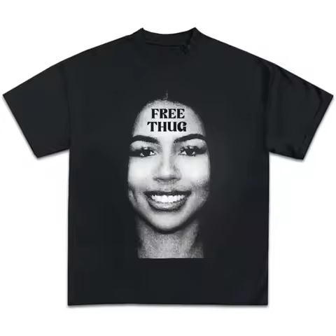 Mariah The Scientist Free Thug Rapper Star Fashion Cotton Shirt Men's Clothing Women's T Shirt Round