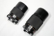 【Konica Hexanon AR】 135 f/3.2 與 200 f/4 鏡頭，功能正常可轉接SONY，廉讓～