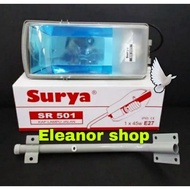 Solar Street Lamp Shade SR 501 IP65 E37 Length 32cm Waterproof PJU Shade