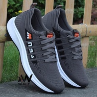 Sepatu Running NSA Sporty Terbaru Sepatu Sneakers Pria Olahraga 3 Warna