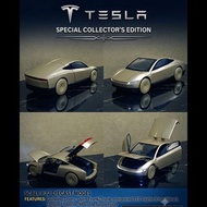 Tesla 合金車仔 模型 跑車 金色 cybercab
