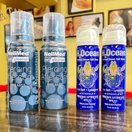 Neilmed Saline Spray 2 pcs (75.2g) with H2Ocean Sea Salt Spray 2 pcs (44.36ml)