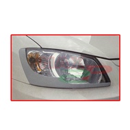 Proton Saga BLM Front Car Head Lamp Headlamp Eye Lid Eyelid Brow Cover Set Bodykit Raw Material Fibe