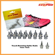 Track Running Spike Nails – 6mm/9mm Metal Spikes for Sprint & Distance Shoes | Replacement Cleats fo