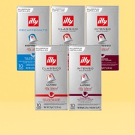 Illy Nespresso Compatible Capsules Coffee 10pods 5Types