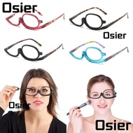 OSIER Folding Eyeglasses, Eyewear +1.50~+4.0 Diopter Rotating Makeup Reading Glasses, Fashion Colour