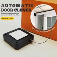 Door Closer Automatic Adjustable Closers Drawstring Auto Close Door-Closer