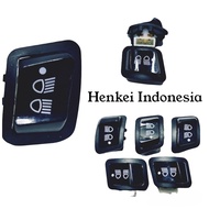 TOMBOL 3-Point Dim Button Switch 3-Function On-Off Switch