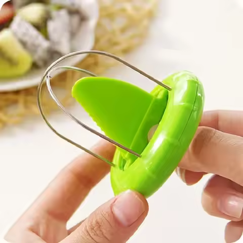 1pc/Kiwi fruit opener thickeneded independent packaging kiwi spoon kiwi peeling tool fruit splitting