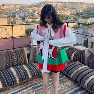 BUNNY PREMIUM WOMAN WINTER AUTUMN KNIT VEST WOMAN WINTER KNIT VEST OUTERWEAR KNITWEAR