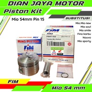 FIM Seher Piston kit Bore up 54 mm Pen 15 Mio Mio new Mio soul Mio smile Mio Sporty Fino carburetor 