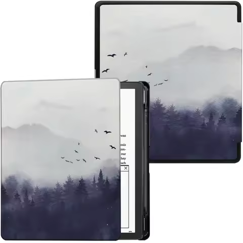 Case for Kindle Scribe - All New PU Leather Cover with Auto Sleep Wake for Kindle Scribe 10.2" 2022 
