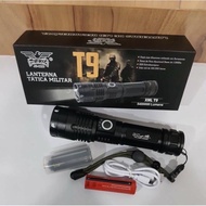 ไฟฉายแรงสูง ไฟฉายเดินป่า ไฟฉาย XML-T9 8890 USB LED Zoom Flashlight