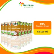UFC Fresh Selections Coconut Cream Bundle of 8 (8x400ml)