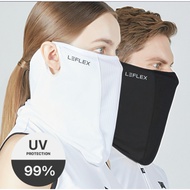 LeFlex UV Protection Golf Mask Face Sunshade Women Men Cool Premium free size 3Color(Black, White, S