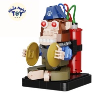 BuildMoc 459pcs Monkey Bomb Horror Toy Monkey Assembly Model